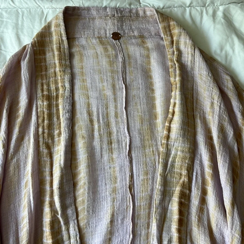 Free people one Sasha tie dye kimono - Picture 5 of 12